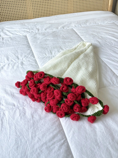 The SnugPetal™️ Crochet Blanket
